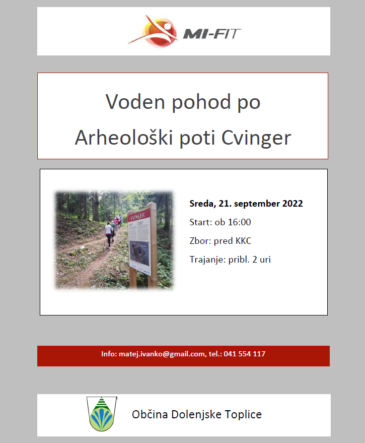 Pohod po Cvingerju